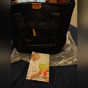 Black Lunch Bag with BioCote